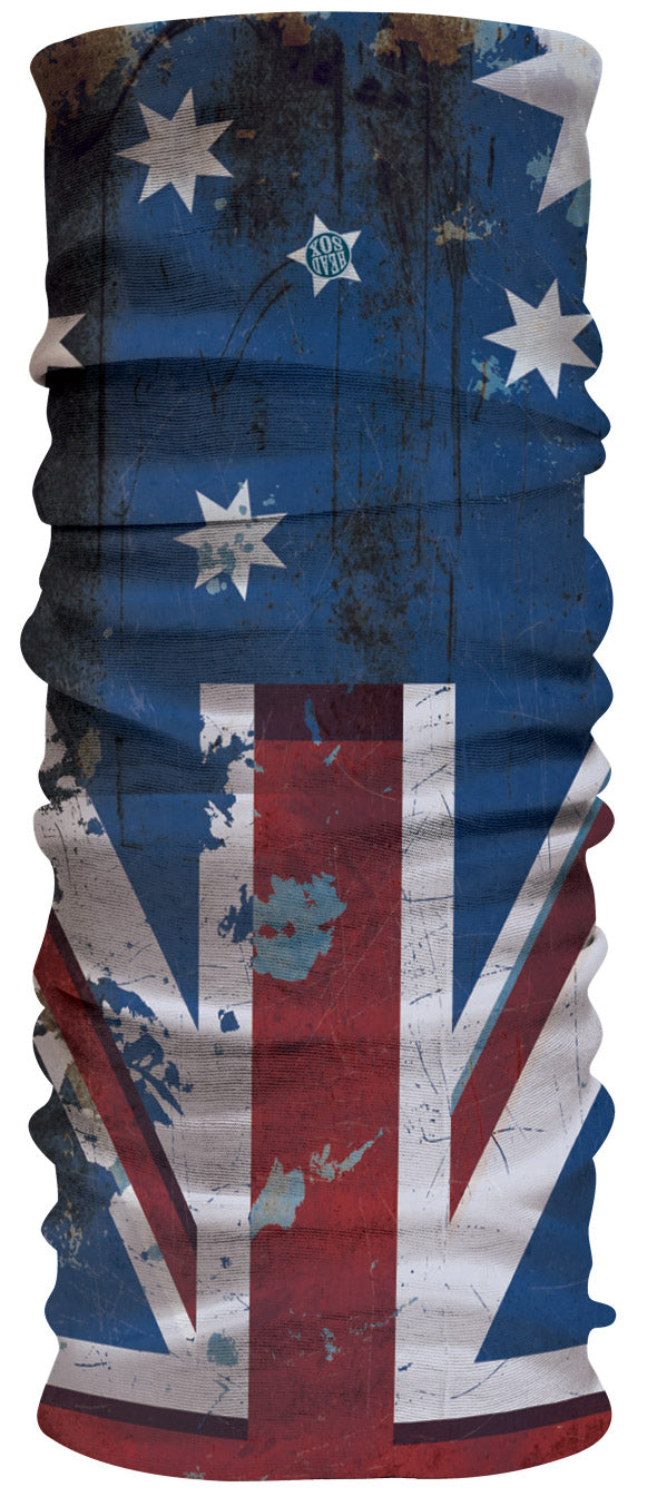 Australian Flag - distressed
