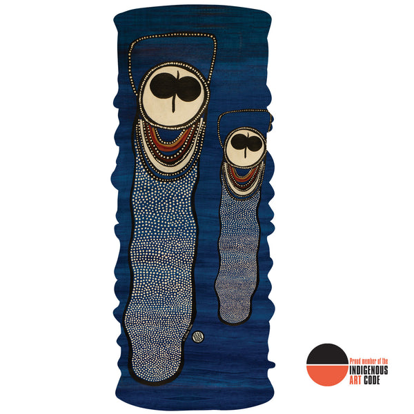 Wandjina Pearl Shell by Artist Edna Dale