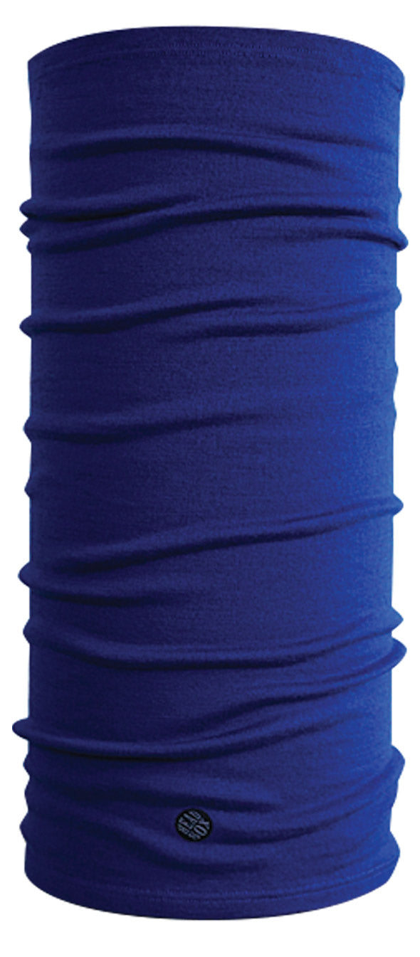 100% Australian Merino Wool Tube Blue