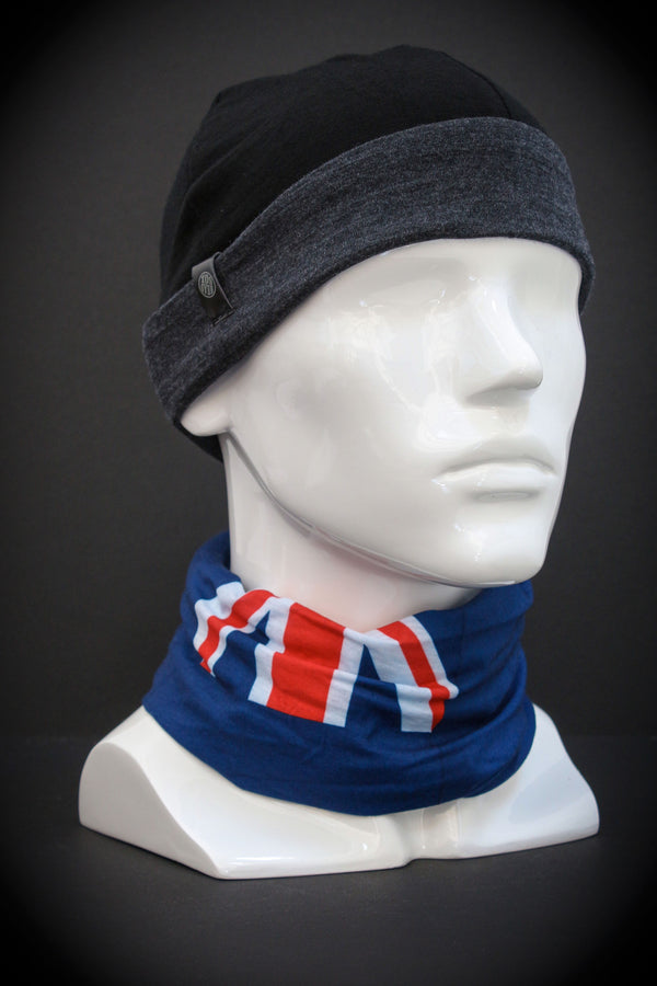100% Aust Merino Wool - Reversible Slouch Beanie